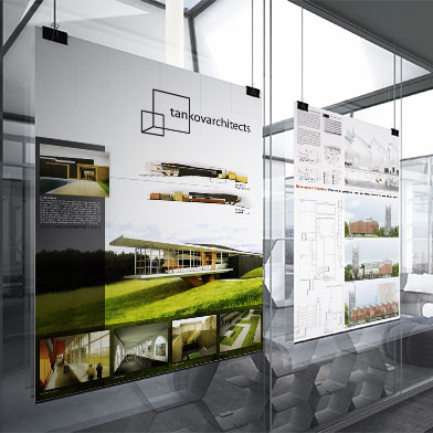 Signaletique salon - stand - Foxy Com - Imprimeur - Nantes