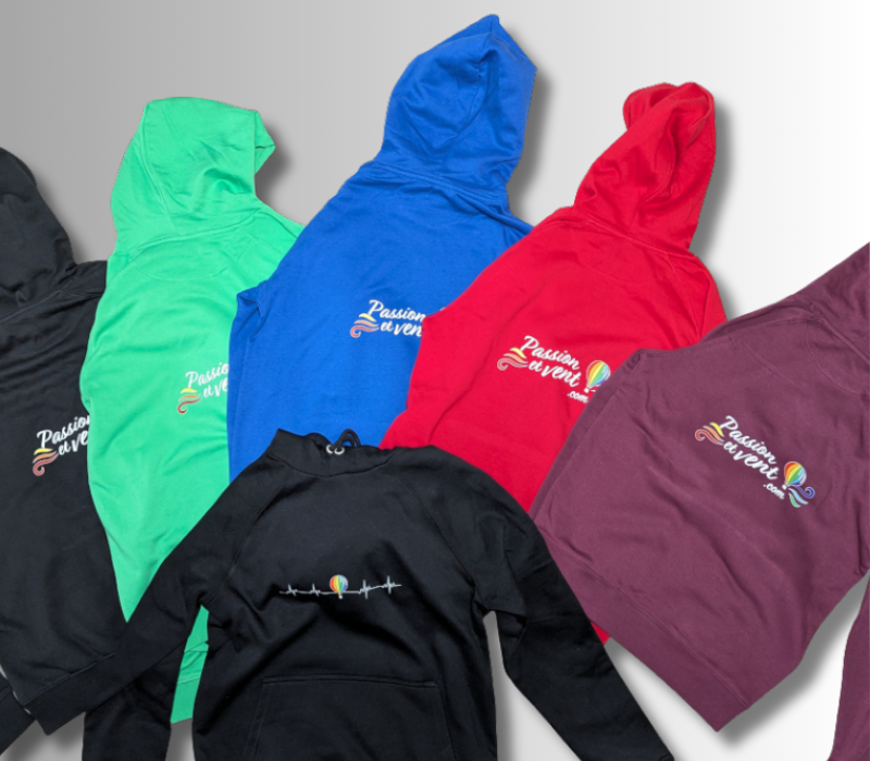 Textile - sweat - Foxy Com - imprimeur Nantes